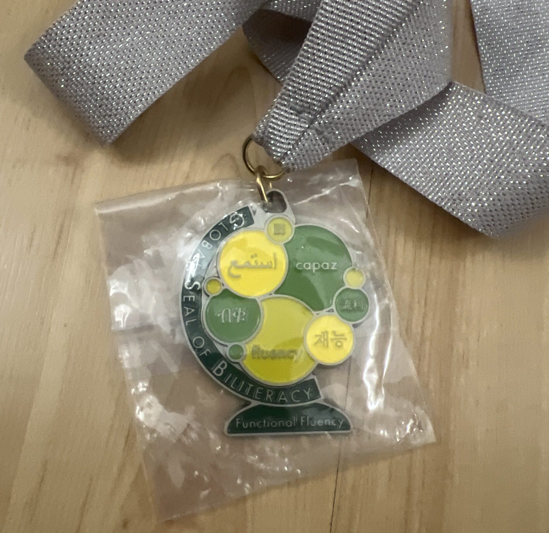 Global Seal of Biliteracy Medal