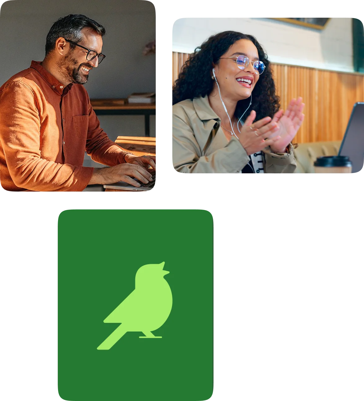 Educational consultant and student in live one-to-one online LanguageBird language lessons
